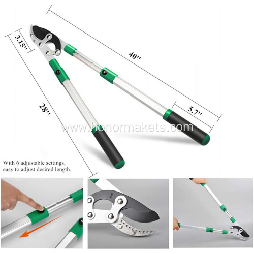 Isunpro 5.08 cm cutting capacity, easy to cut thick branches With a sturdy and comfortable handle Branch trimmer